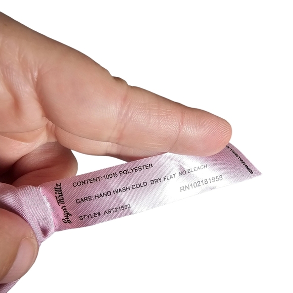 Sugar Thrillz Dollz Kills Pink and Black Lolita Puff Sleeve Mini Dress Size Smal - Picture 6 of 6